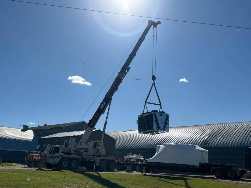 Grandview's New Ice Plant Finally Here