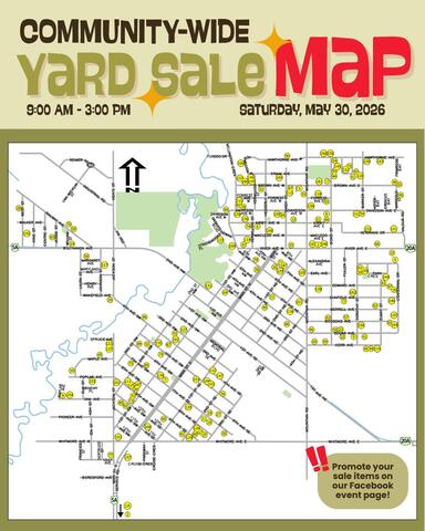Dauphin Yard Sale Map 2026