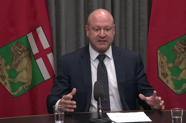 Provincial press conference on Youtube