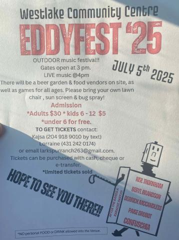 Eddyfest '25 Outdoor Music Festival 