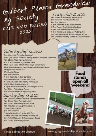Gilbert Plains-Grandview Ag Society Fair & Rodeo