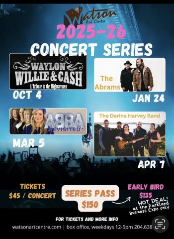 Watson Art Centre Concert Series