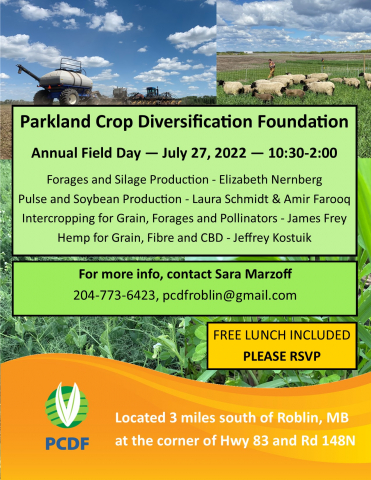 PCDF Annual Field Day Flyer July 27 2022