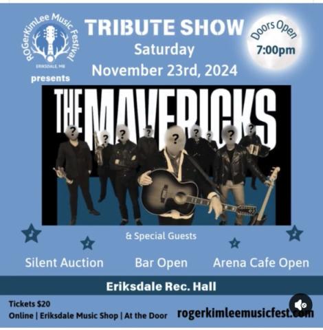 Mavericks Tribute Show in Eriksdale