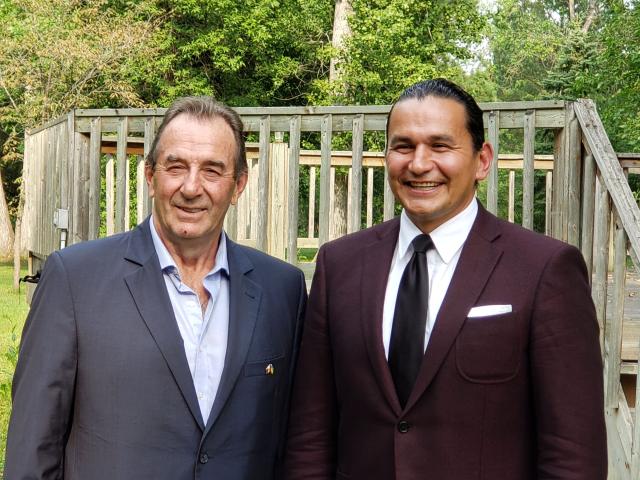 Ron Kostyshyn & Wab Kinew