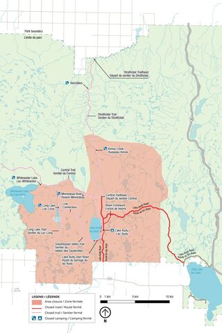 Updated Fire Closure Map
