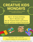 Creative Kids Mondays at the Dauphin Library.jpg
