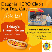 Dauphhin Hero Club Hot Dog Carts every Friday.jpg