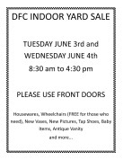 Dauphin Friendship Centre Indoor Yard Sale Fundraiser.jpg