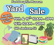 Fort Dauphin Museum Yard Sale Fundraiser.jpg