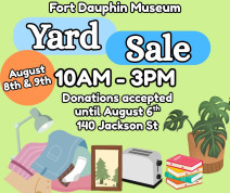 Fort Dauphin Musrum Yard Sale.jpg