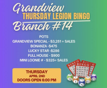 Grandview Legion Thursday night bingo.jpg