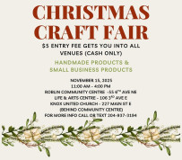 Roblin Christmas Craft Fair All Around Roblin.jpg
