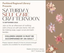 Roblin Library Self Care Saturday.jpg