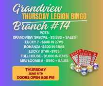 Thursday Grandview Bingo.jpg