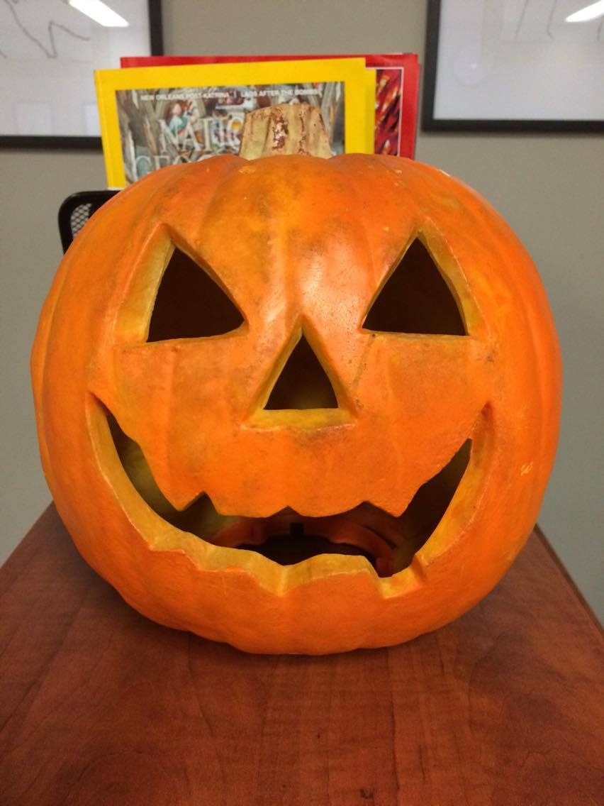 The pumpkin is located at MVSD