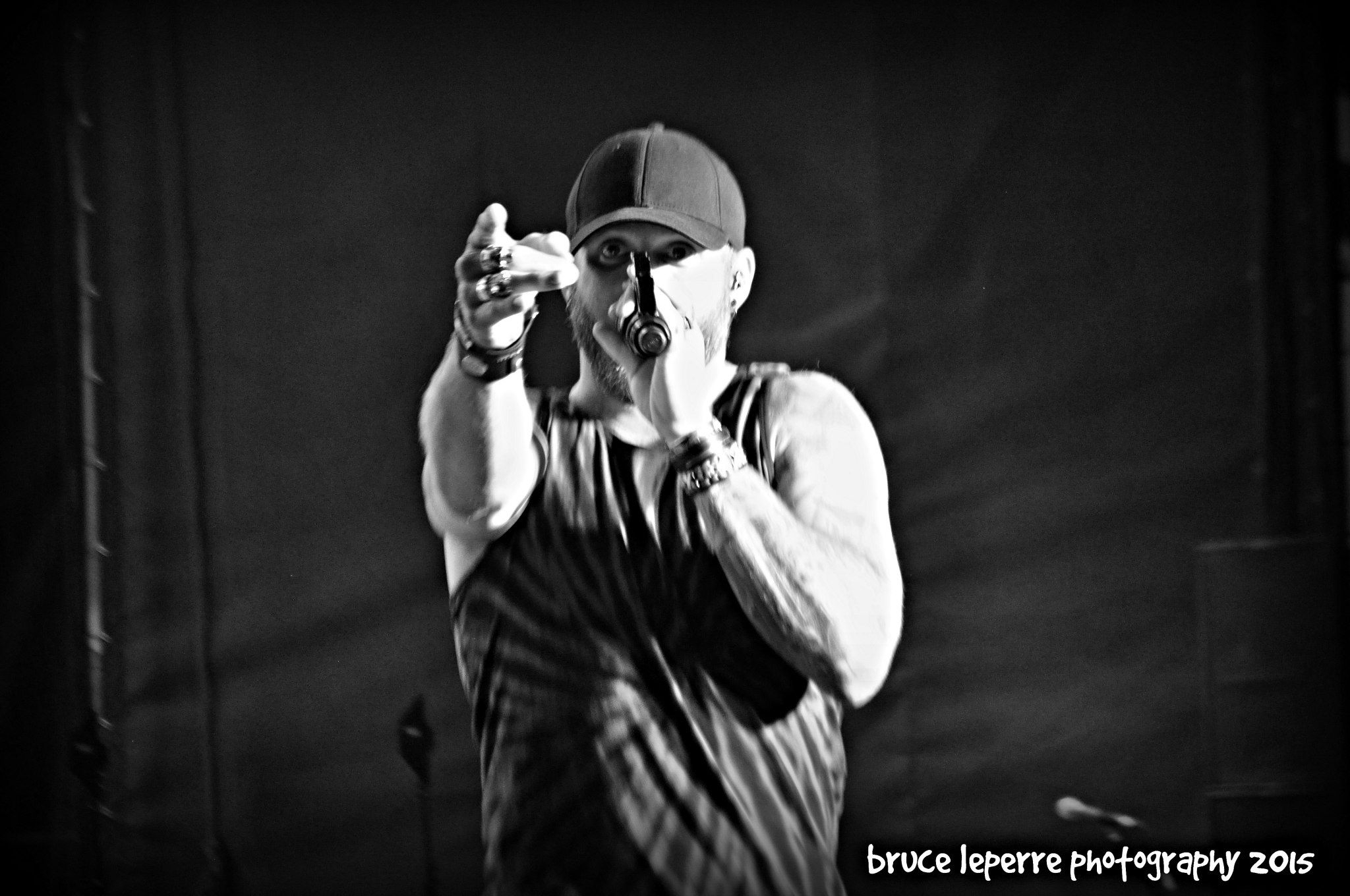 bruce leperre photography Brantley Gilbert on the Countryfest stage