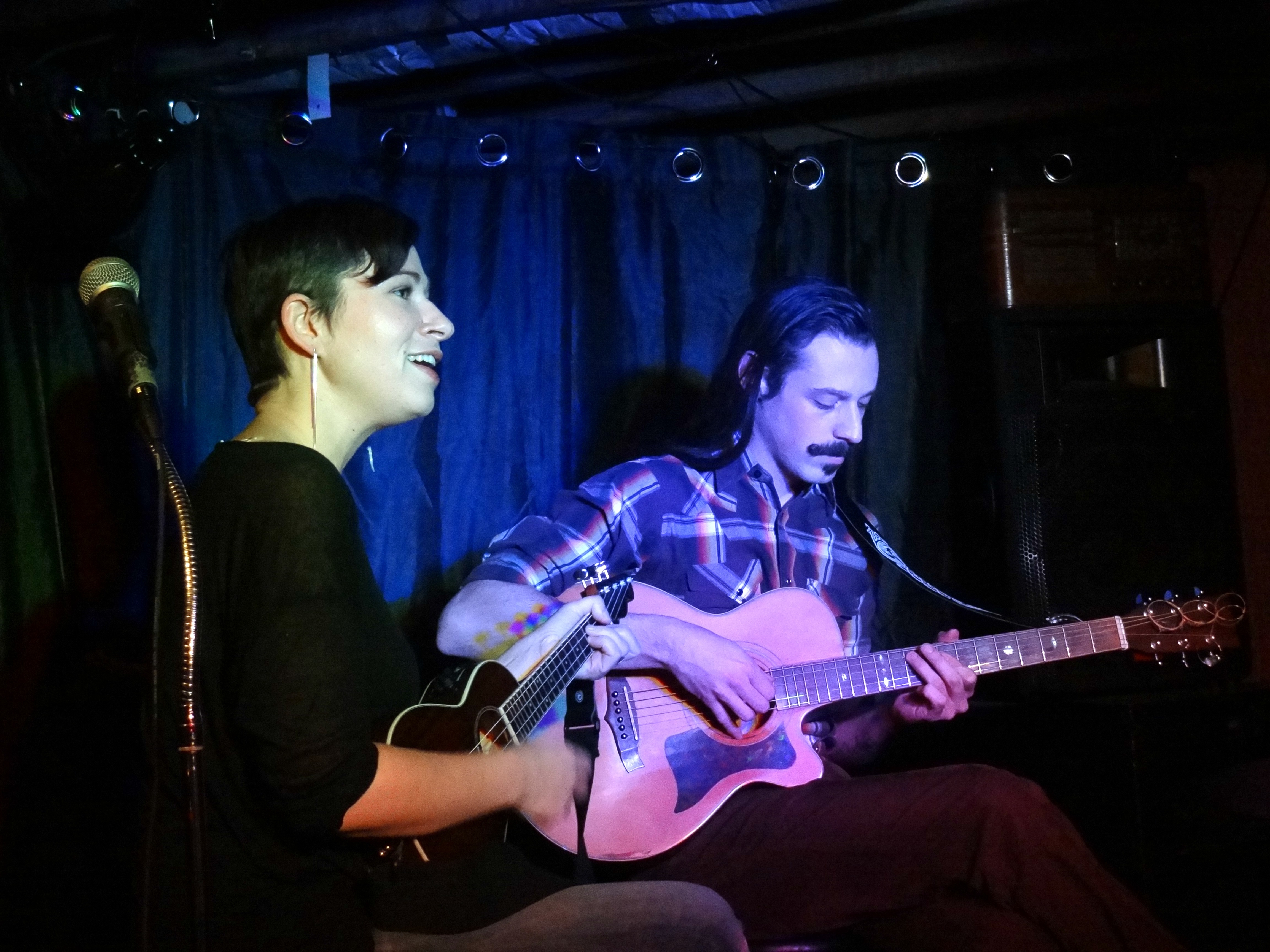 Coco and Daniel at Bruce's Firehouse Sunday night