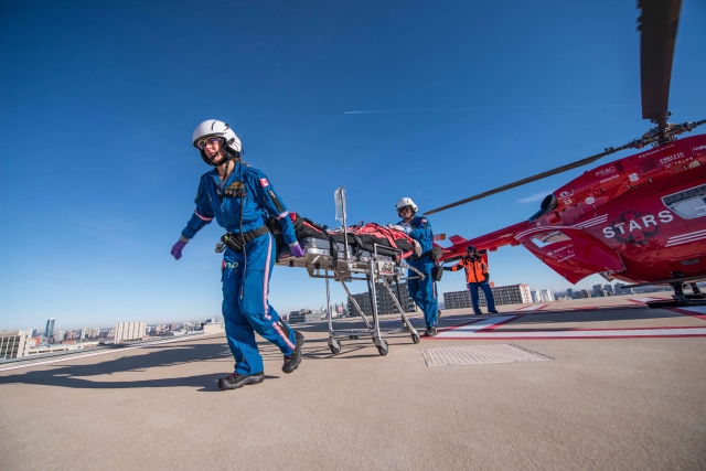 Photo courtesy of @STARSambulance on Twitter