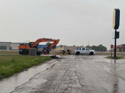 Dauphin Construction Underway