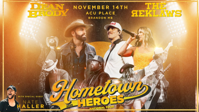 Dean Brody and The Reklaws Concert in Brandon