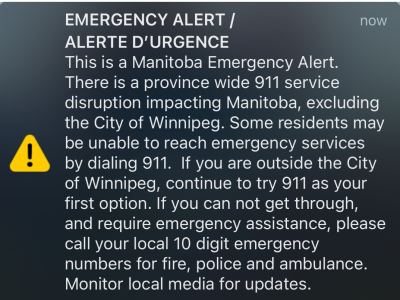 Bell Releases July 911 Outage Report