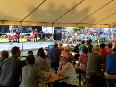 Mossey River days rock Winnipegosis